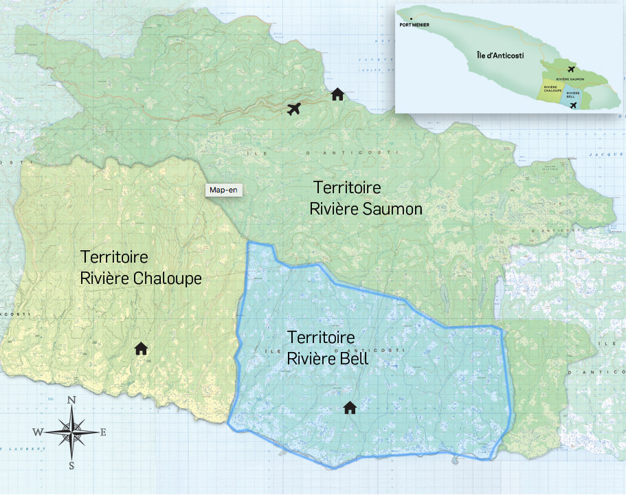 map anticosti